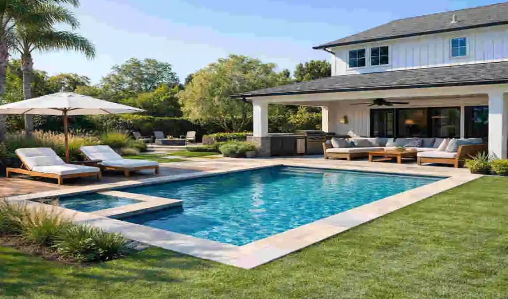 How Far Should a Pool Be from Your House