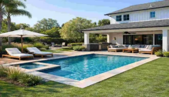 How Far Should a Pool Be from Your House