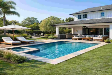 How Far Should a Pool Be from Your House