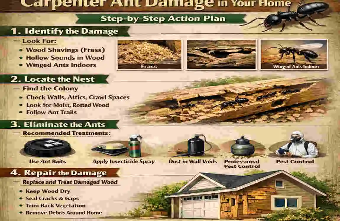 Can Carpenter Ants Damage Your House