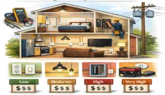 Electrical Wiring Cost Per Square Foot in House