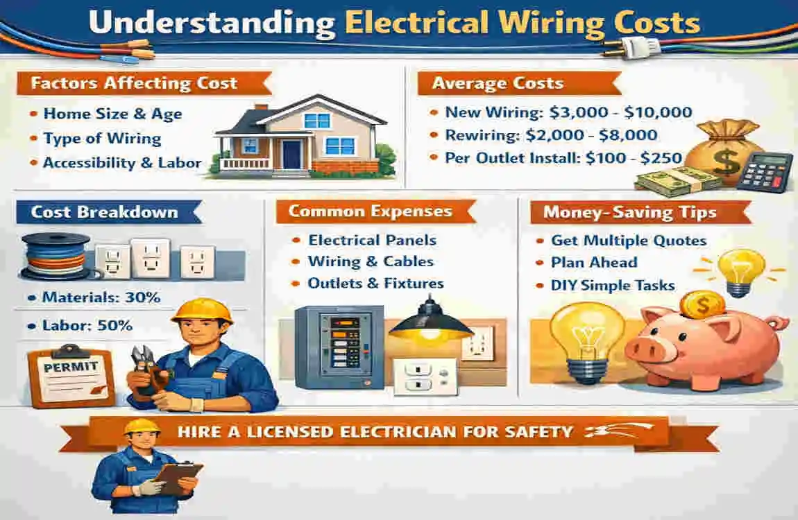 Electrical Wiring Costs for New Houses