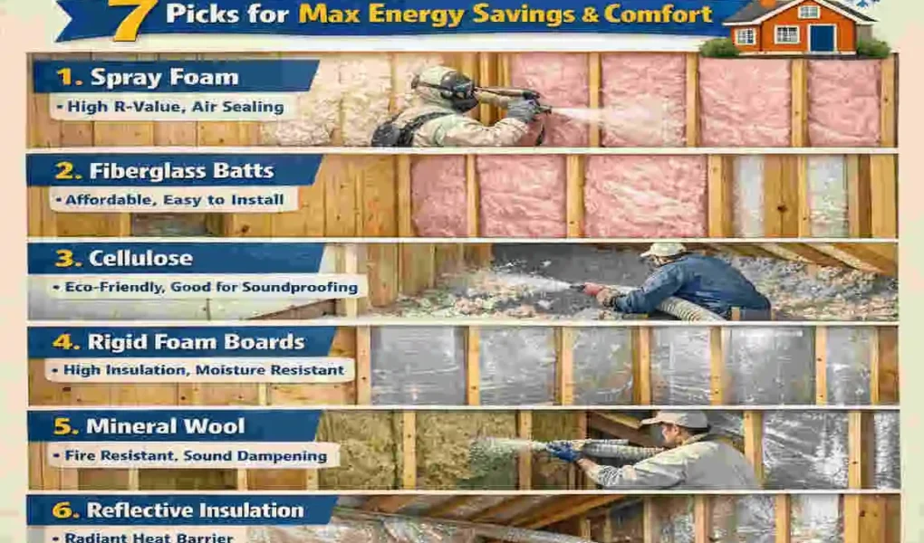 what's the best insulation for a house