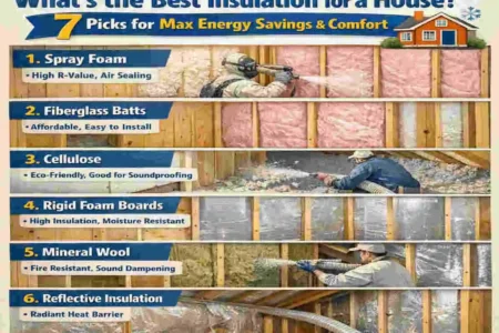 what's the best insulation for a house