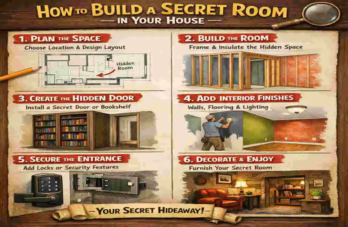 How to Build a Secret Room in Your House