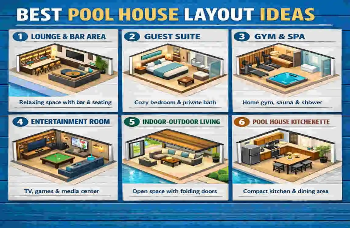 Pool House Construction