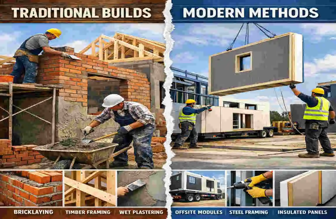 how fast can you build a house