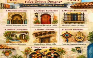 why do spanish houses and doors