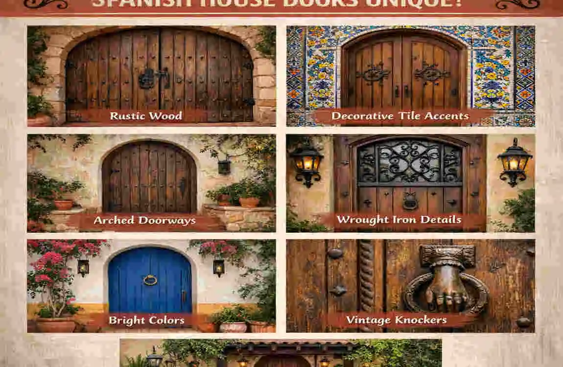Why Do Spanish Houses Have Unique Doors?