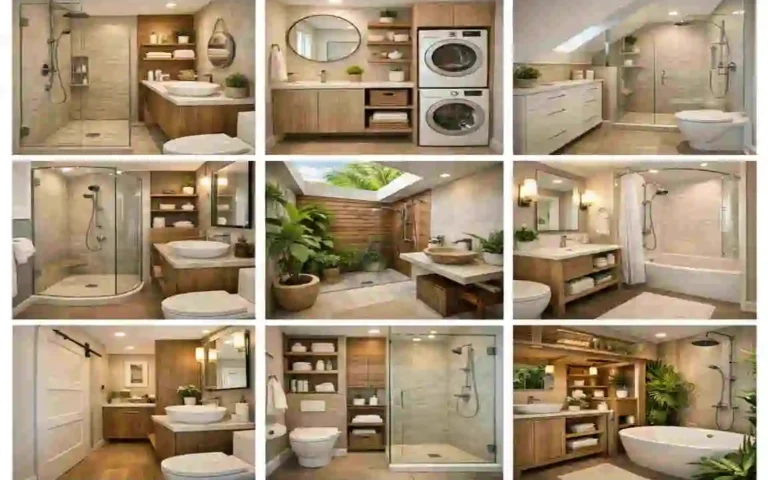 bathroom design for small space in Florida house