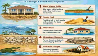 why don't houses in florida have basements