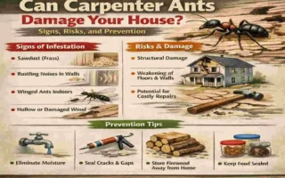 can carpenter ants damage your house