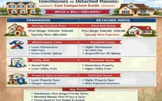 Are Townhouses Cheaper Than Houses