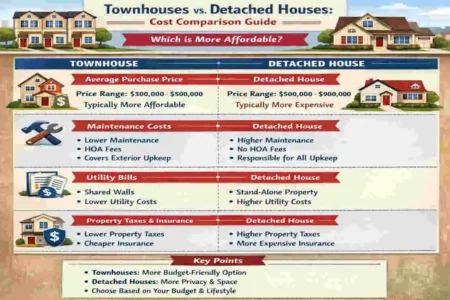 Are Townhouses Cheaper Than Houses