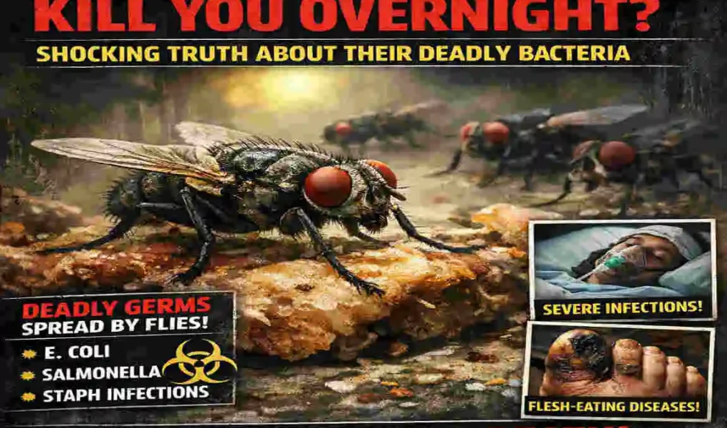 can house flies kill you