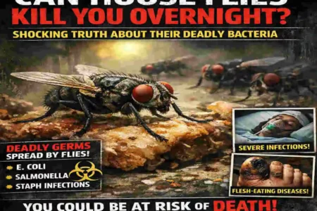 can house flies kill you