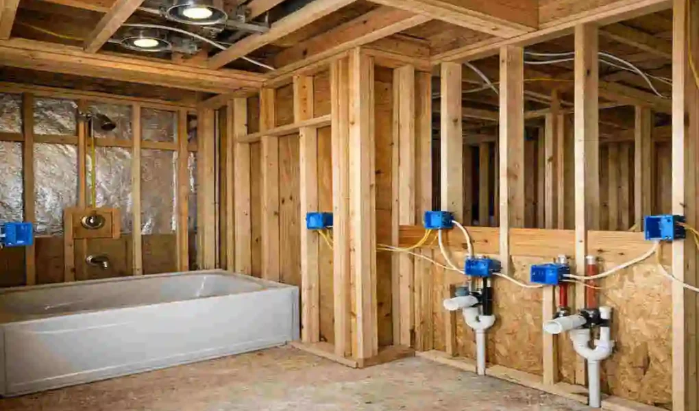 New Construction Electrical Bathroom Cost Per Square Foot