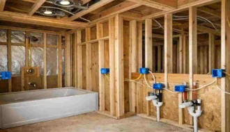 New Construction Electrical Bathroom Cost Per Square Foot