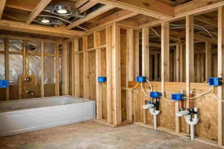 New Construction Electrical Bathroom Cost Per Square Foot