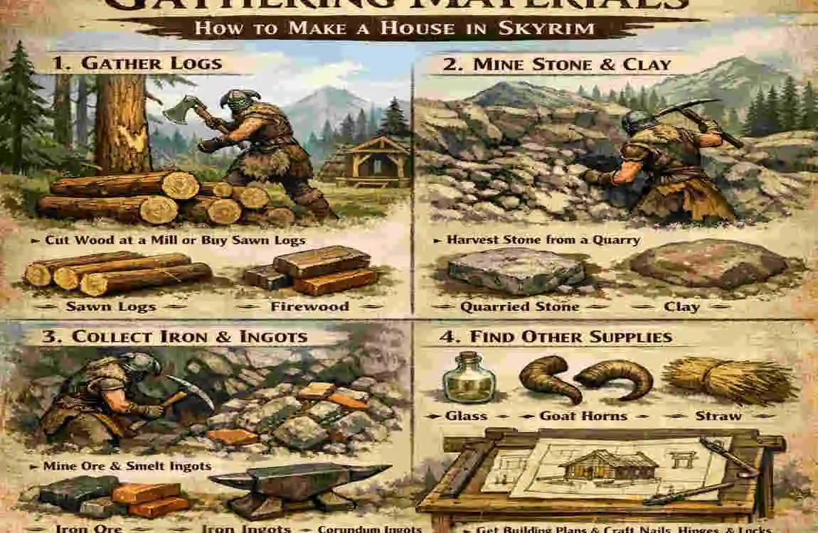how to make a house in skyrim