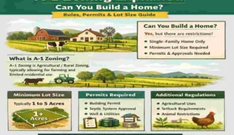 can you build a house on a-1 zoning