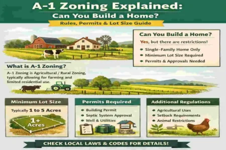 can you build a house on a-1 zoning