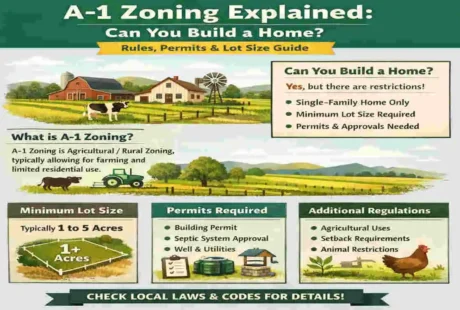 can you build a house on a-1 zoning