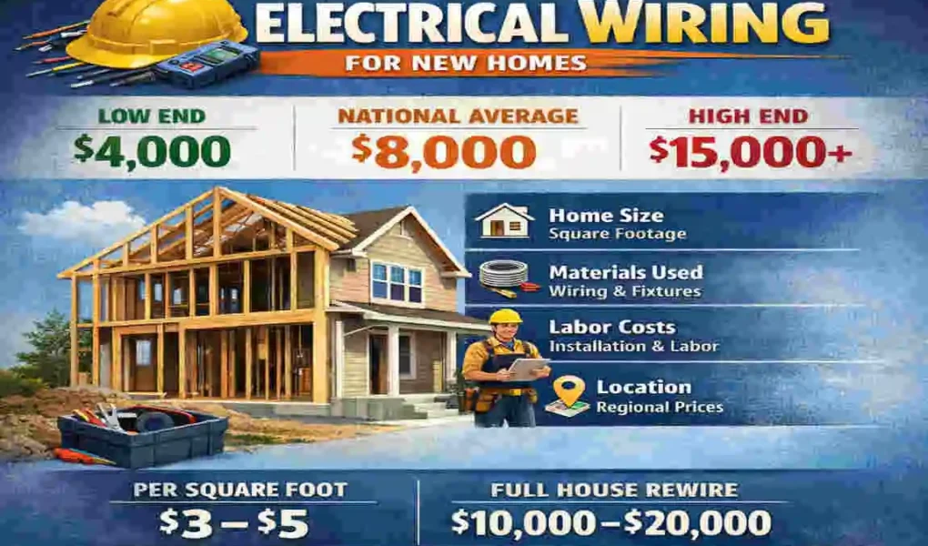 Electrical Wiring Costs for New Houses
