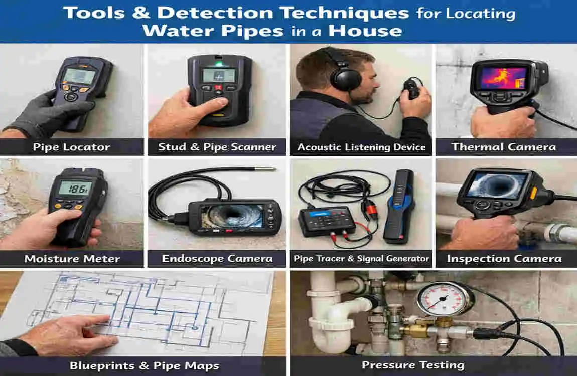Where Are Water Pipes Located in a House