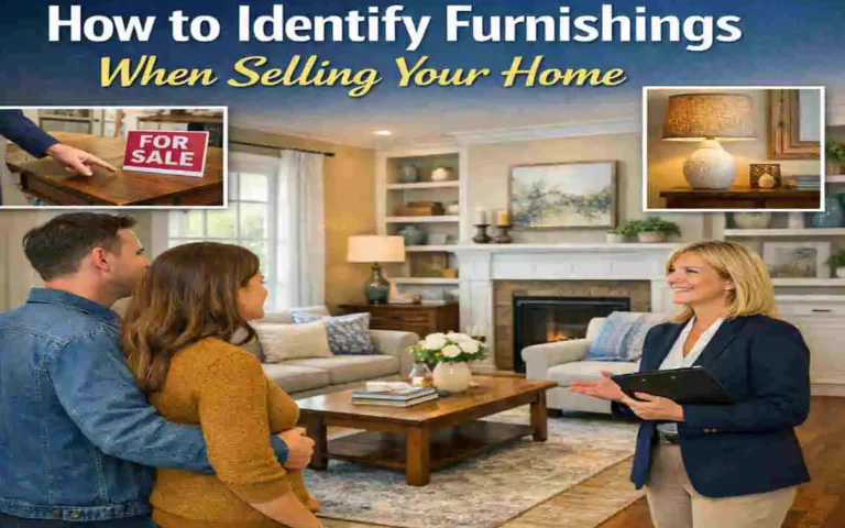 what is considered furnishings when selling a house