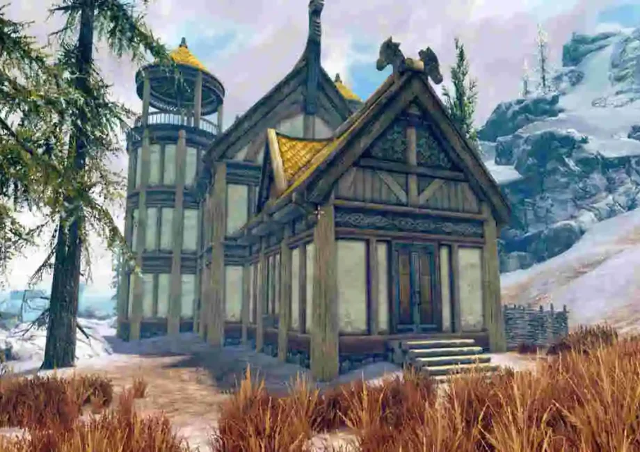 how to make a house in skyrim