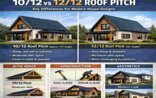 10/12 vs 12/12 Roof Pitch: