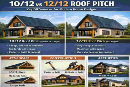 10/12 vs 12/12 Roof Pitch: