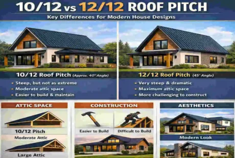 10/12 vs 12/12 Roof Pitch: