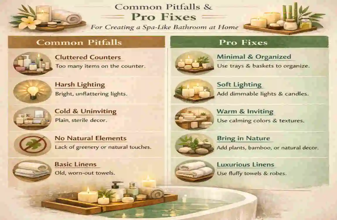 how to create a spa like bathroom at home