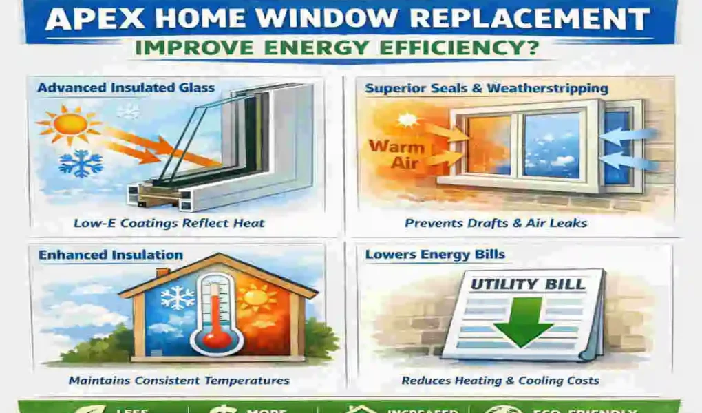 How Does Apex Home Window Replacement Improve