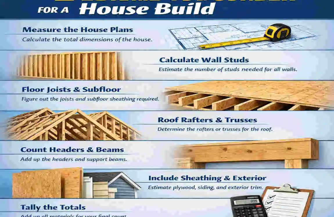 How Much Lumber to Build a House