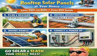 Install Rooftop Solar Panels at Your House