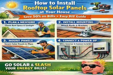 Install Rooftop Solar Panels at Your House