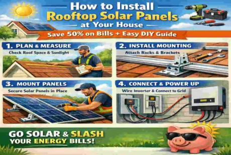 Install Rooftop Solar Panels at Your House