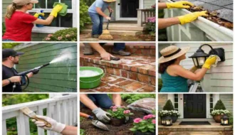 how to clean the outside of your house