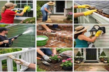 how to clean the outside of your house