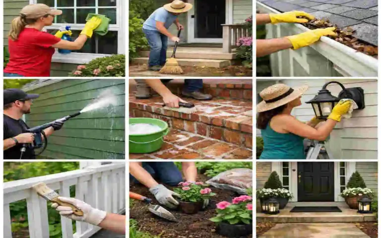 how to clean the outside of your house