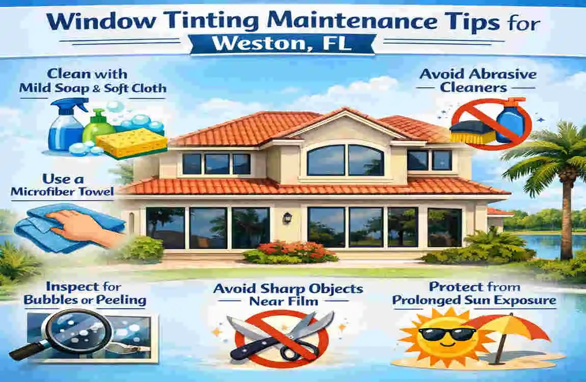 house window tinting weston