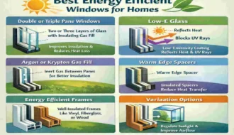 Best Energy Efficient Window Options for Homes?