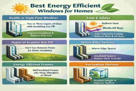 Best Energy Efficient Window Options for Homes?