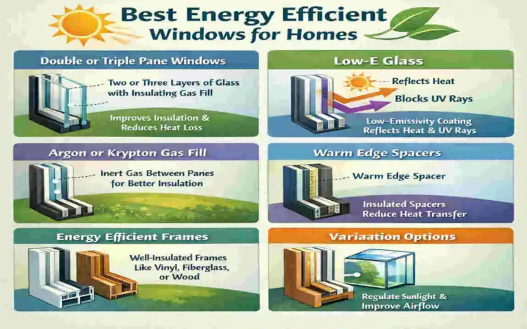 Best Energy Efficient Window Options for Homes?