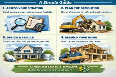 Can I Demolish My House and Rebuild?