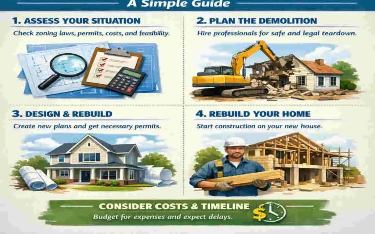 Can I Demolish My House and Rebuild?