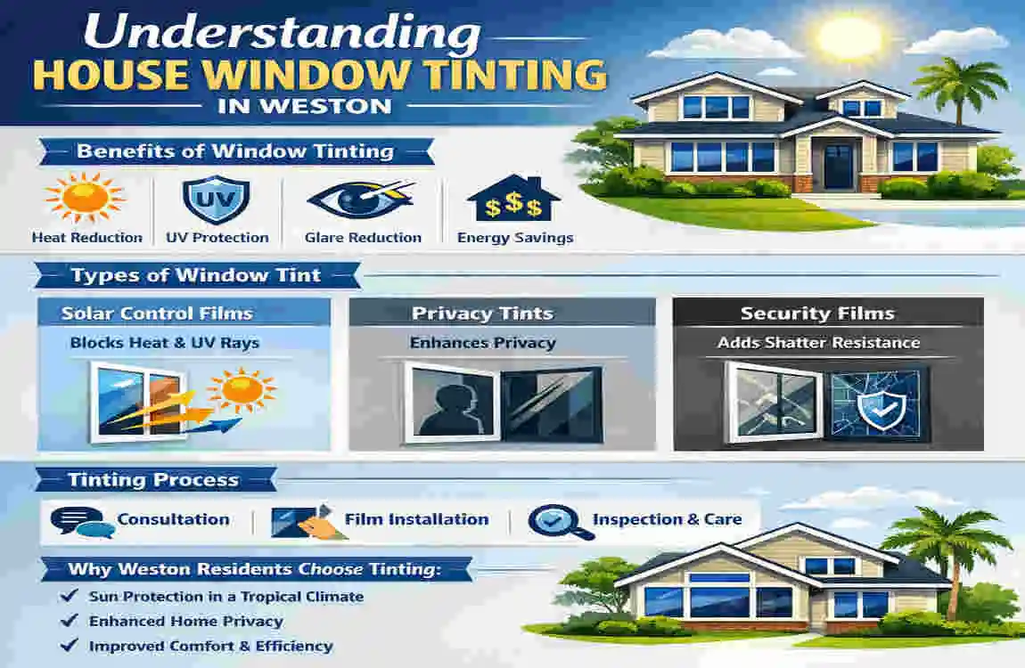house window tinting weston